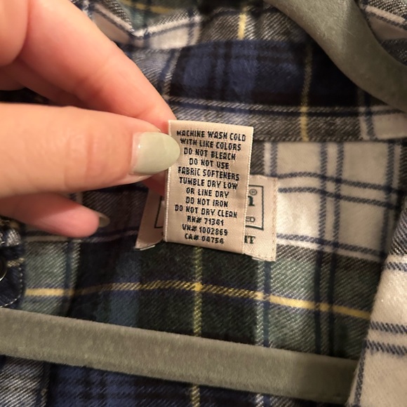 {LL BEAN} Harpoon Flannel - Picture 10 of 12